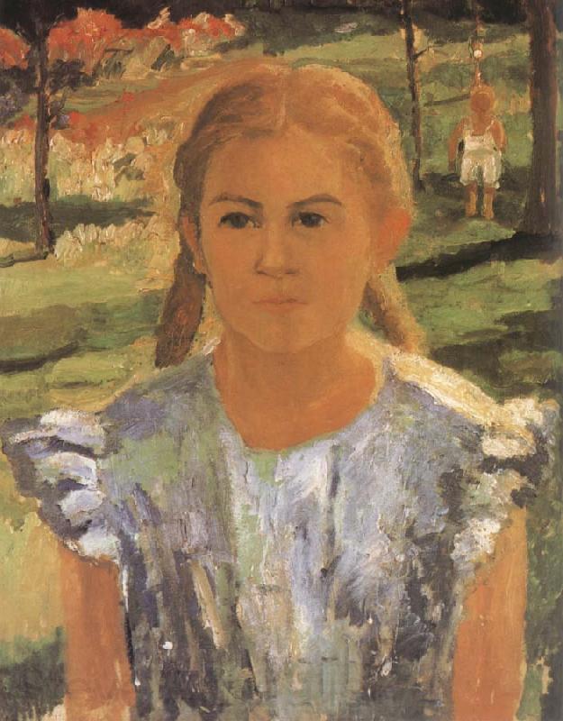 Kasimir Malevich Portrait Norge oil painting art